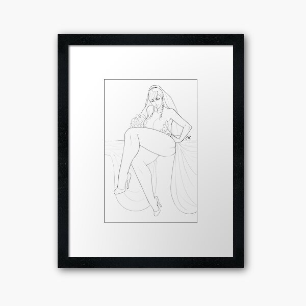 Chun-Li Framed Art Print