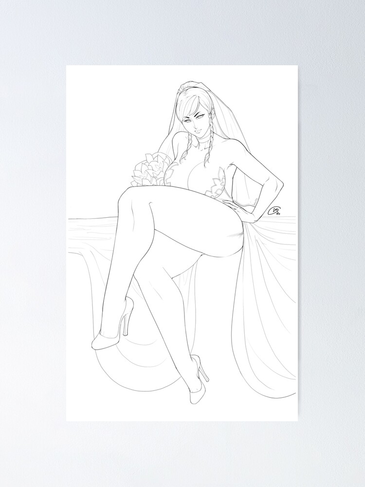 Alternate view of Chun-Li Poster
