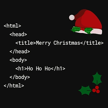 Artwork thumbnail, Christmas Code | Web Developer HTML by GamerGetup