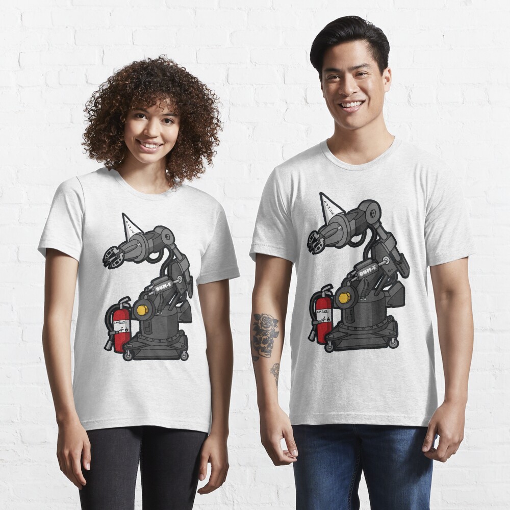 Im1 Dum E Robot Chibi T Shirt For Sale By Zphal Redbubble Iron Man T Shirts Im1 T Shirts Marvel T Shirts