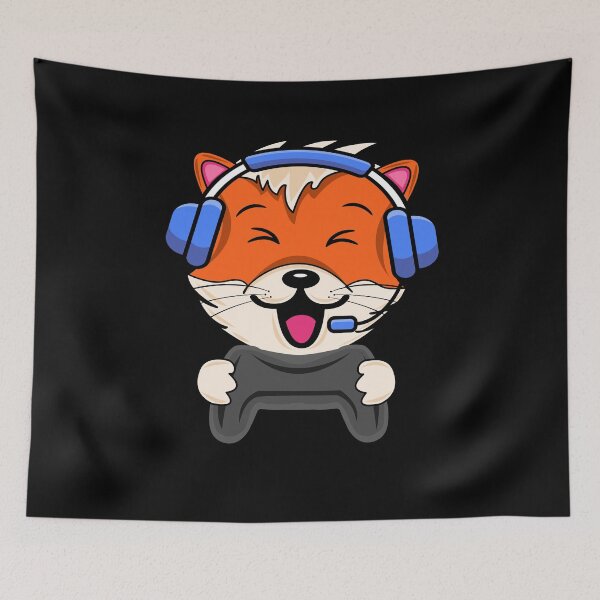 Item preview, Gaming Cat Cat Gamer Gamer Console Video Games designed and sold by besTmanuFacture.