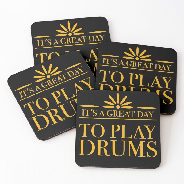 Item preview,  It's a Great Day To Play Drums designed and sold by Scottees.