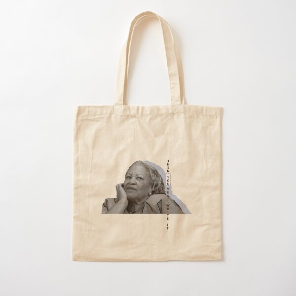 Toni Morrison Cotton Tote Bag