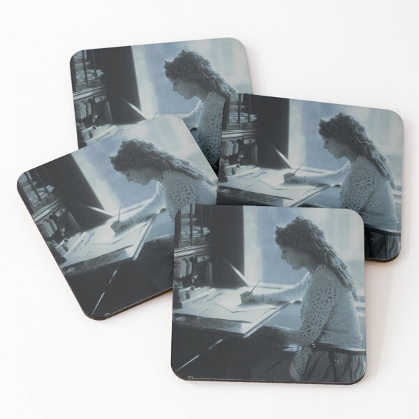 Item preview, Lovely Mary Pickford sitting at writing desk  designed and sold by Love30smovies.