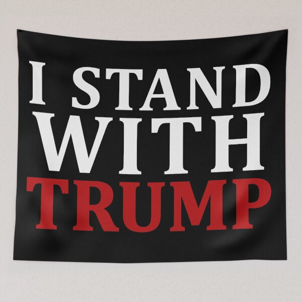 Item preview, I Stand With Trump designed and sold by Freedom Sign.