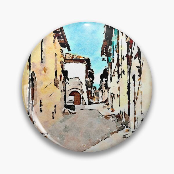 Item preview, L'Aquila: glimpse of a street designed and sold by Giuseppe Cocco.