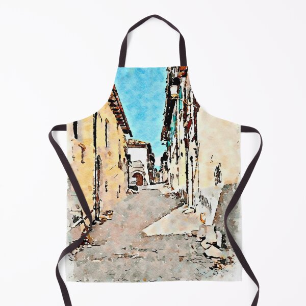 Item preview, L'Aquila: glimpse of a street designed and sold by Giuseppe Cocco.