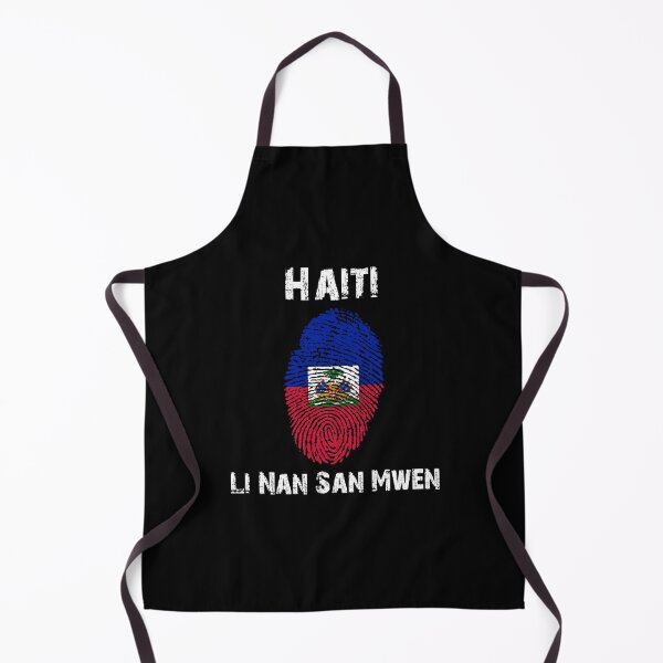Item preview, Haiti Li Nan San Mwen - Fingerprint With Haitian Flag designed and sold by makeitadmirable.