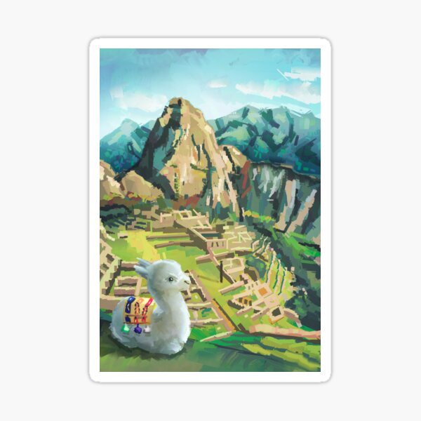 Machu Picchu Sticker
