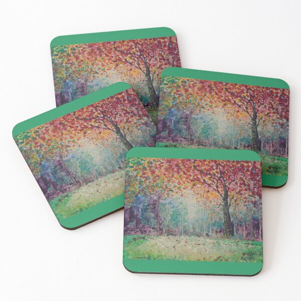 Item preview, Colourful Autumn Landscape designed and sold by ArtDesignsByNat.