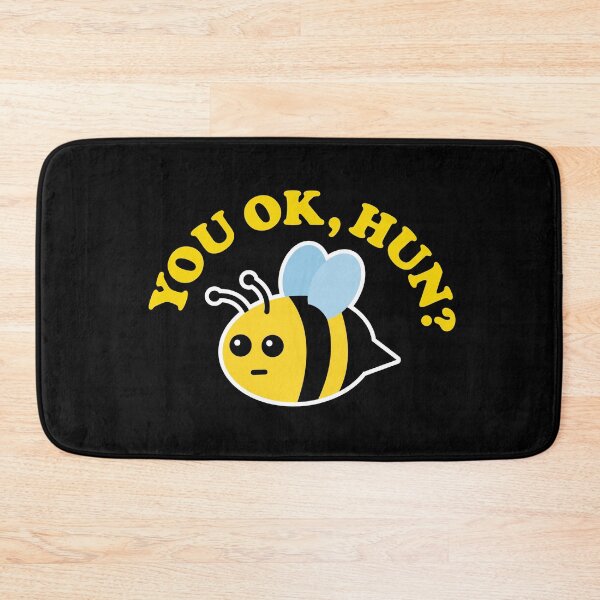 Item preview, You OK Hun? Meme With Cute Kawaii Bee  designed and sold by bonmotto.