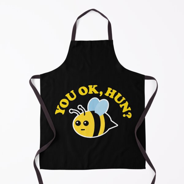 Item preview, You OK Hun? Meme With Cute Kawaii Bee designed and sold by bonmotto.