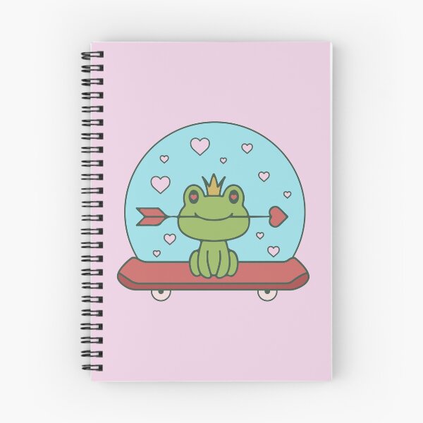 Item preview, Cute Frog on Skateboard Drunk on love  designed and sold by grofith22.