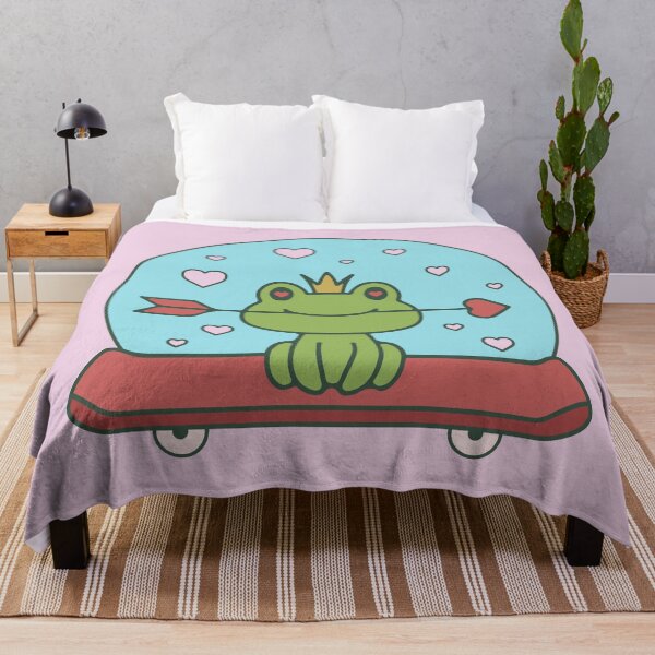 Item preview, Cute Frog on Skateboard Drunk on love designed and sold by grofith22.