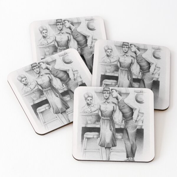 Item preview, Diner Flirt - ArtbyMichaelH designed and sold by mhubbard92.