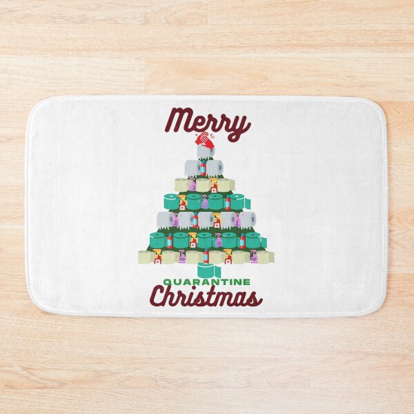 Item preview, Merry Quarantine Christmas, pandemic holiday, quarantine holiday designed and sold by davlinaArt.