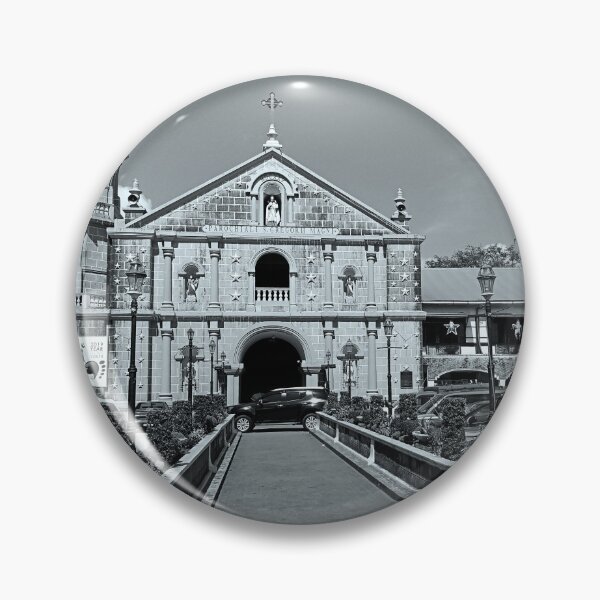 Item preview, Catholic Church at Indang Cavite Philippines Black and White designed and sold by RCPphotography.