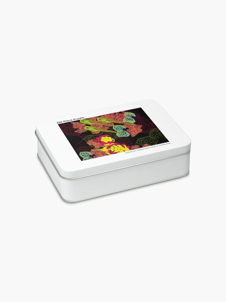 Alternate view of Zebrafish Fluorescent Staining Jigsaw Puzzle