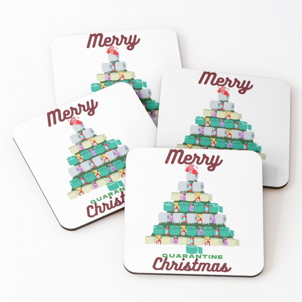 Item preview, Merry Quarantine Christmas, pandemic holiday, quarantine holiday designed and sold by davlinaArt.