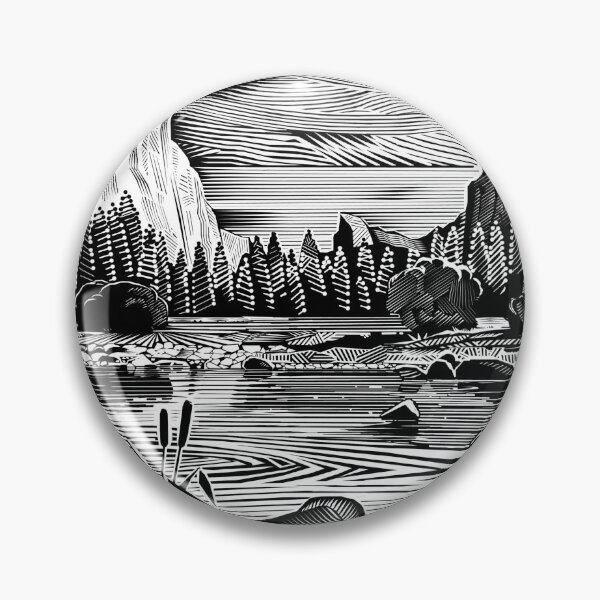 Item preview, YOSEMITE VALLEY WALLS, BW print/poster designed and sold by Vladimir Derkach.