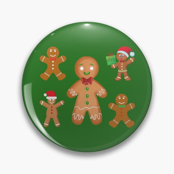 Item preview, Christmas  Gingerbreadman  designed and sold by Ellisen Prints.