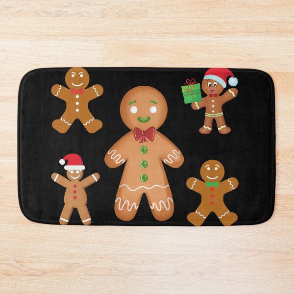 Item preview, Christmas  Gingerbreadman  designed and sold by Ellisen Prints.