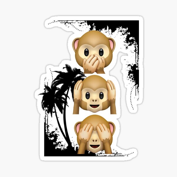 Monkey Sticker by 9713.online for iOS & Android