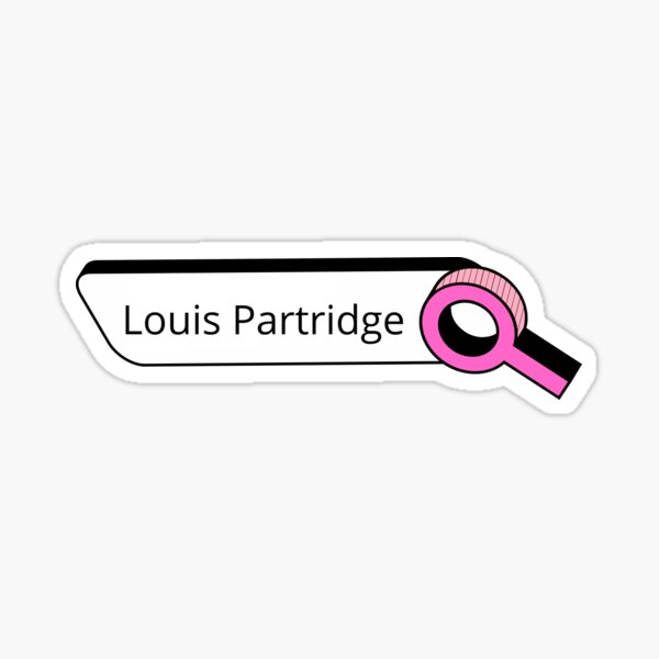 Louis Partridge Sticker for Sale by Sticker-Twins