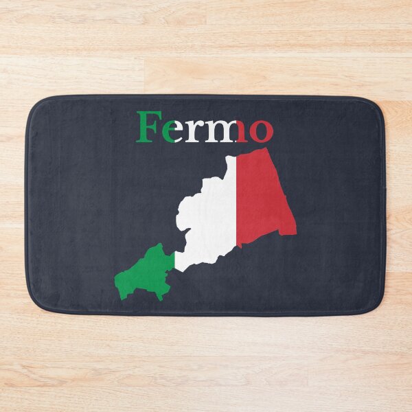 Artikelvorschau, Provinz Fermo Karte, italienische Provinz. entworfen und verkauft von marosharaf.