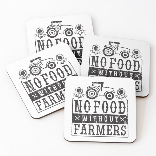 Item preview, No Food Without Farmers designed and sold by infleims.