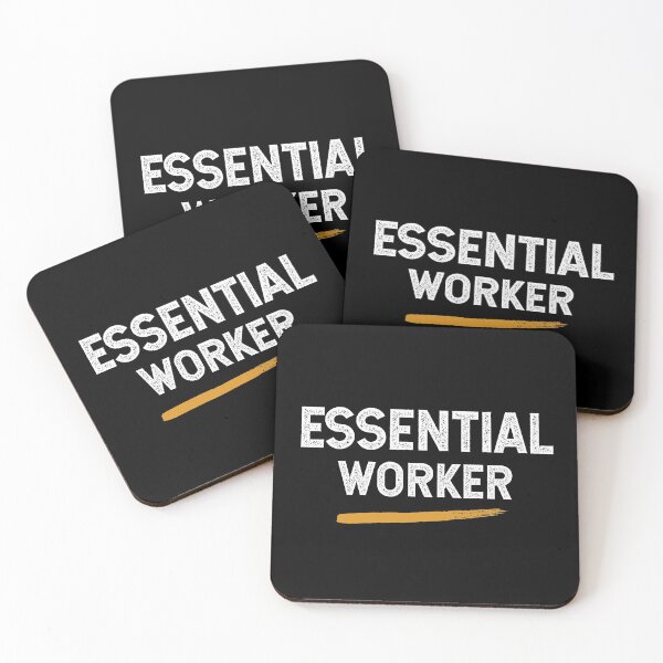 Item preview, ESSENTIAL WORKER designed and sold by btilyas.