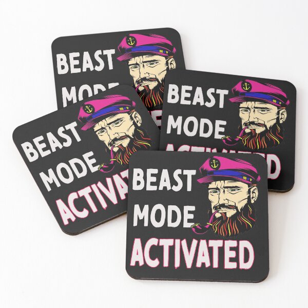 Item preview, Beast Mode Activated The Captain Edition W designed and sold by Forethoughts.