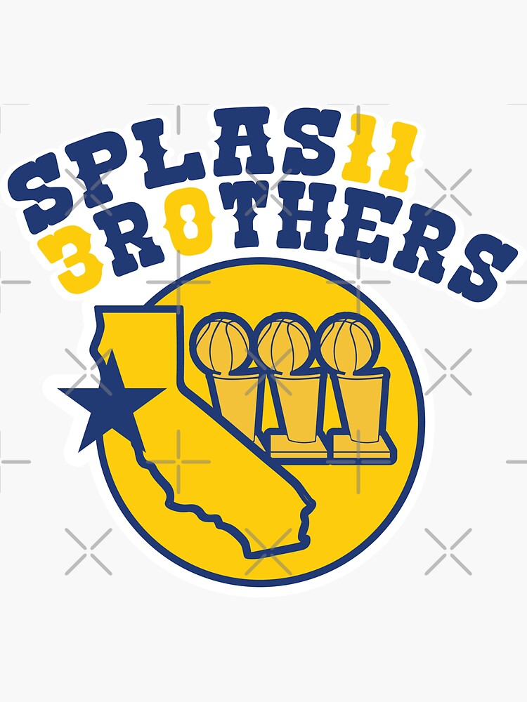 "Splash Brothers" Sticker for Sale by thatDudeAZ89 Redbubble