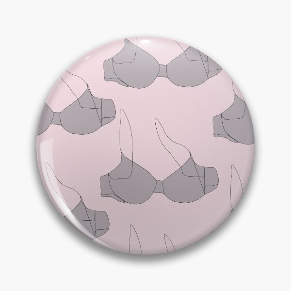 Artikelvorschau, Schwarze und rosa schwimmende BHs entworfen und verkauft von JDrewsDraws.