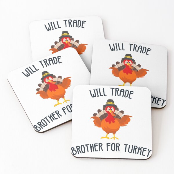 Item preview, will trade brother for turkey - Funny thanksgiving gift designed and sold by nananinanana.