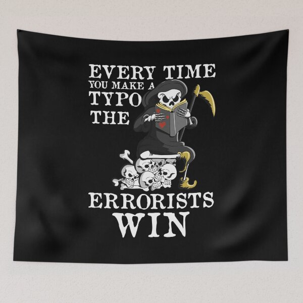 Item preview, The Errorist Wins Author Poets  and Writers Gifts Writing  designed and sold by Rzelemenz.
