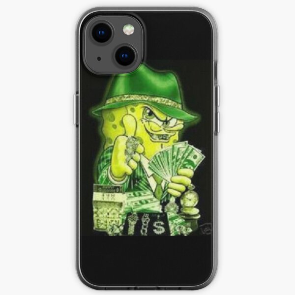GANGSTER SPONGEBOB iPhone Soft Case