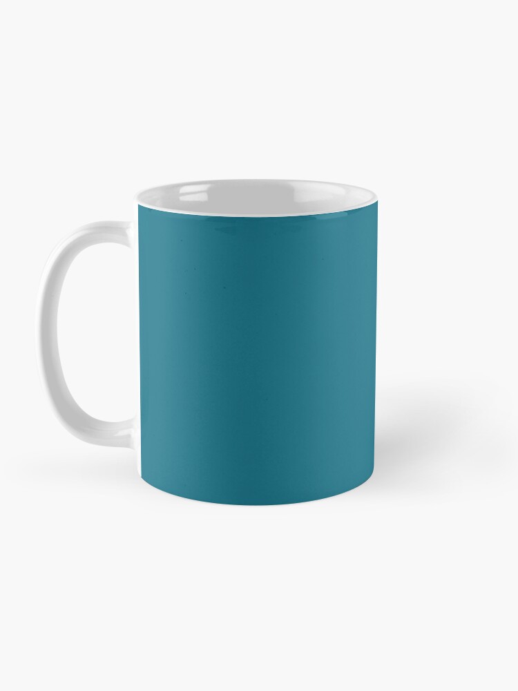 Alternate view of "It's Okay to Float Along For a While" Hand Holding Otters Coffee Mug