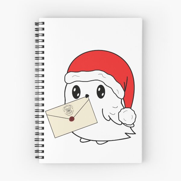 Item preview, white owl letter christmas designed and sold by Jess-Xs.