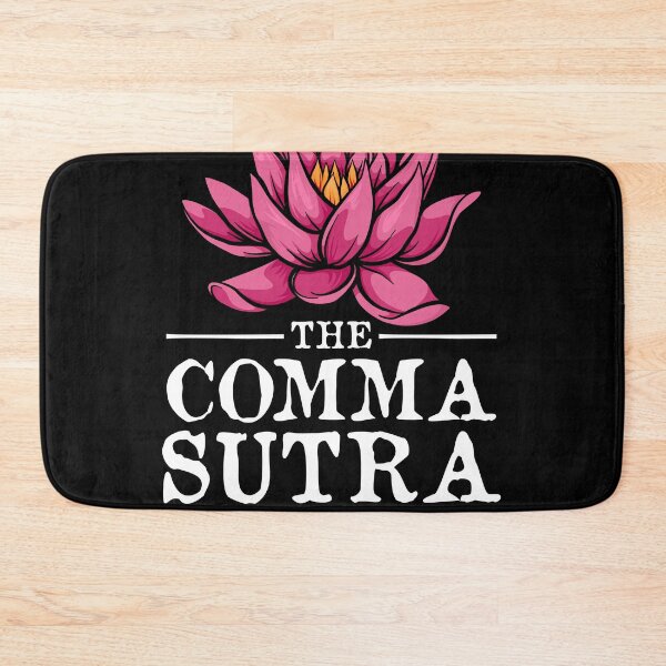 Item preview, Commasutra Funny Author Quote and Writers Gifts Writing  designed and sold by Rzelemenz.