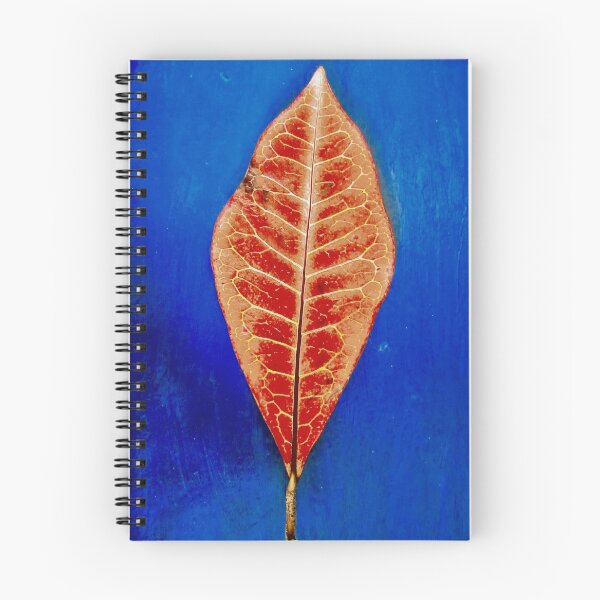 Item preview, Red Leaf on Blue Background designed and sold by Shulie1.