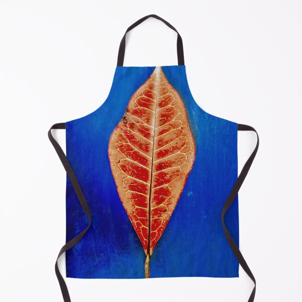 Item preview, Red Leaf on Blue Background designed and sold by Shulie1.