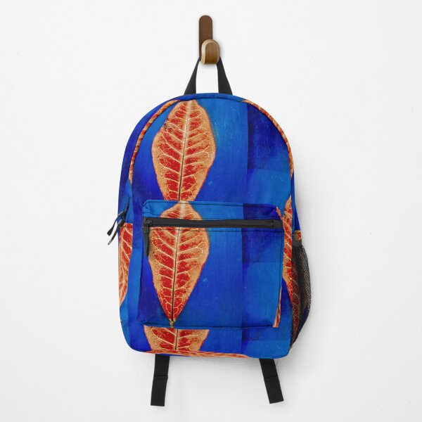 Item preview, Red Leaf on Blue Background designed and sold by Shulie1.