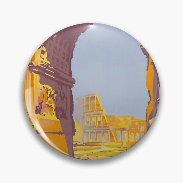 Item preview, retro rome par le train de luxe rome express plm vintage reclame designed and sold by CorasPosters.