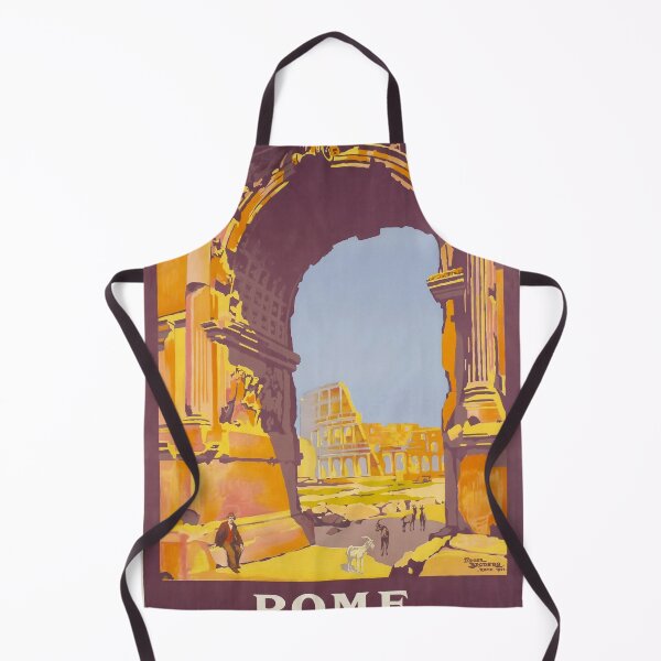 Item preview, retro rome par le train de luxe rome express plm vintage reclame designed and sold by CorasPosters.