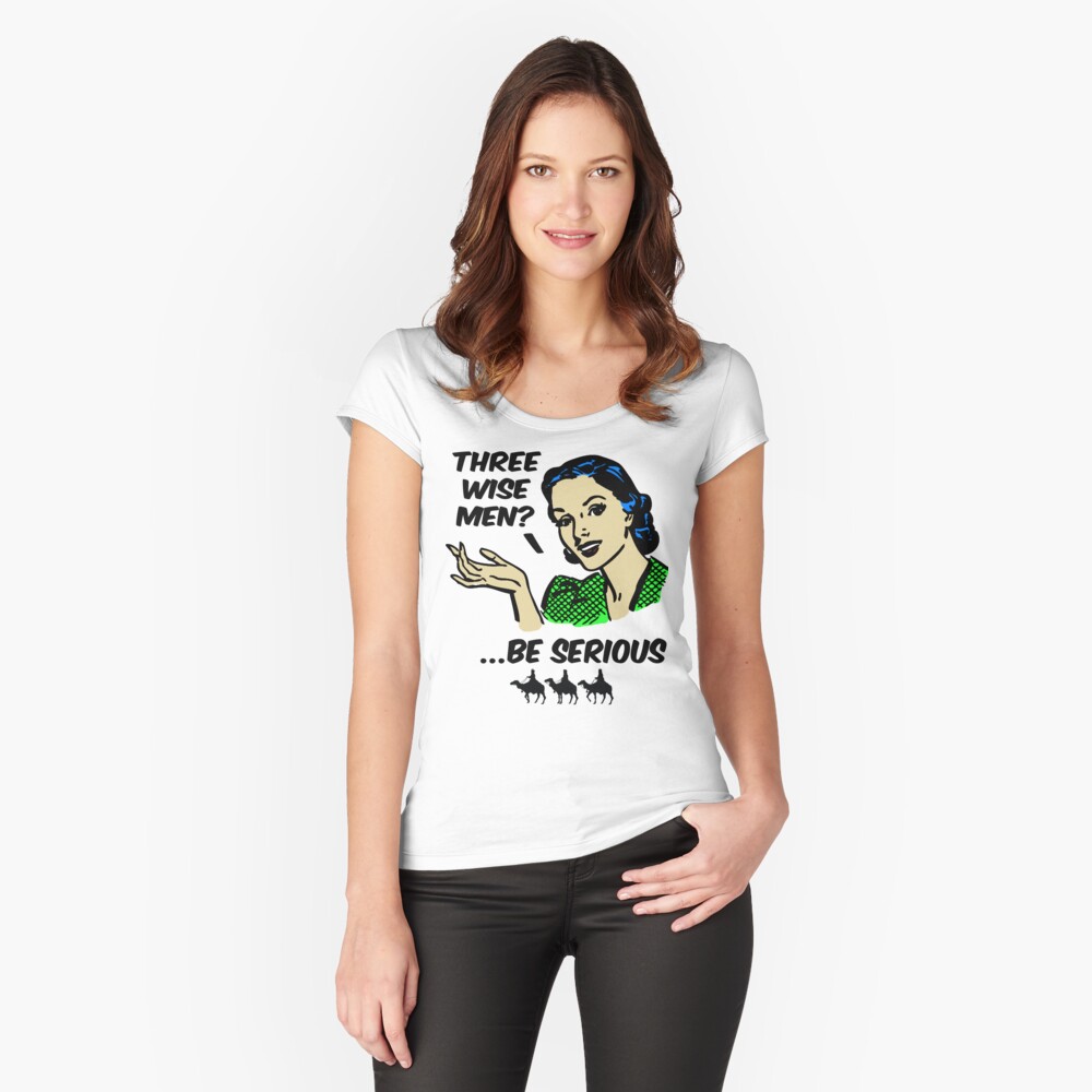 Item preview, Fitted Scoop T-Shirt designed and sold by KerlZ.