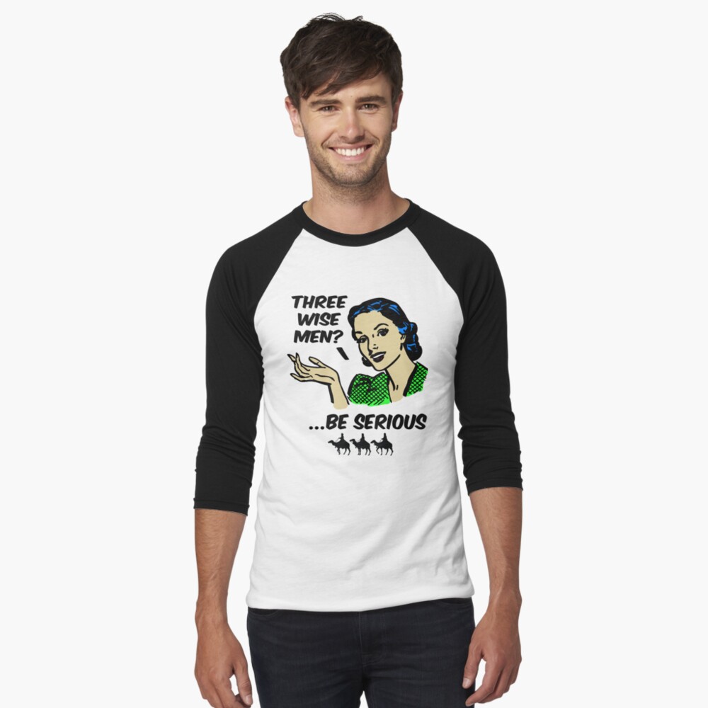 Item preview, Baseball ¾ Sleeve T-Shirt designed and sold by KerlZ.
