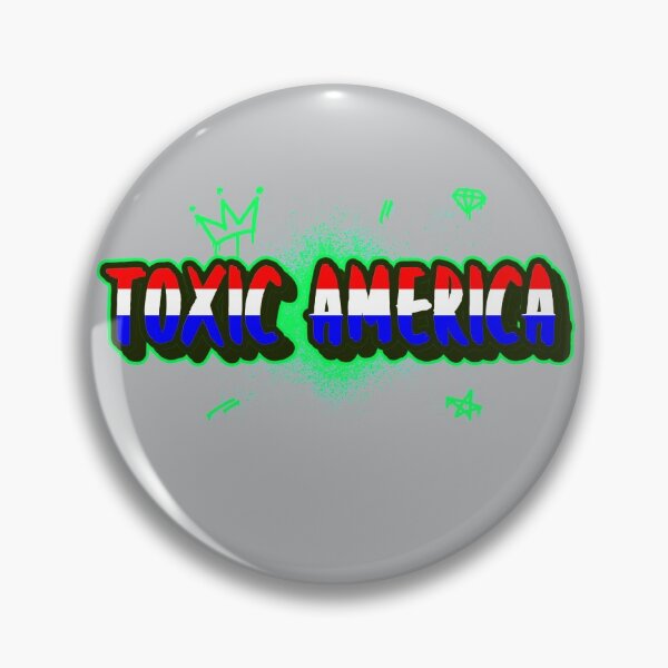 Item preview, Toxic America designed and sold by CharcoalBonsai.