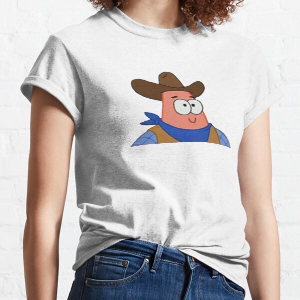 Cowboy Patrick Star Classic T-Shirt