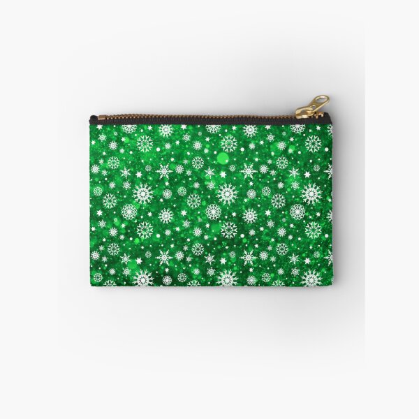 Item preview, Patrón de gradiente de copo de nieve verde de Navidad designed and sold by ElevenGraphics.
